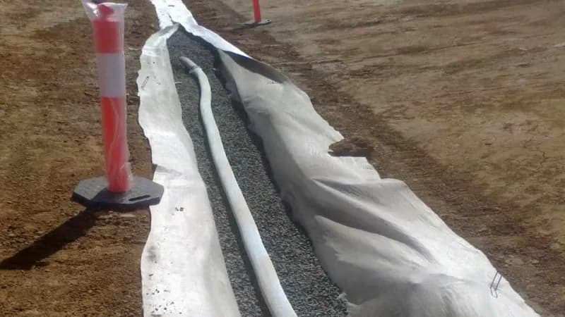 Construction of drains