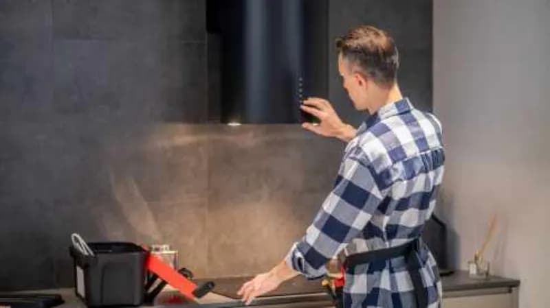 Installation de hotte