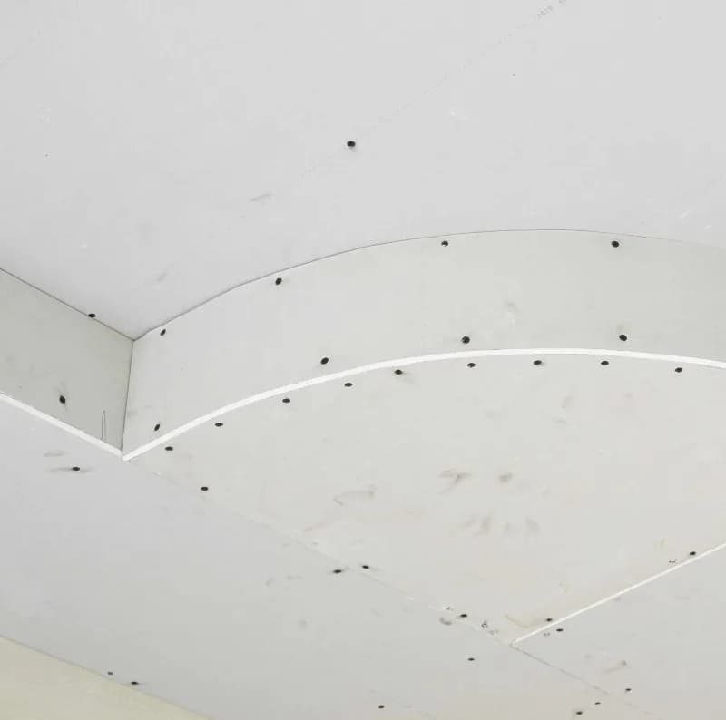 Bau einer kompletten abgehängten Decke