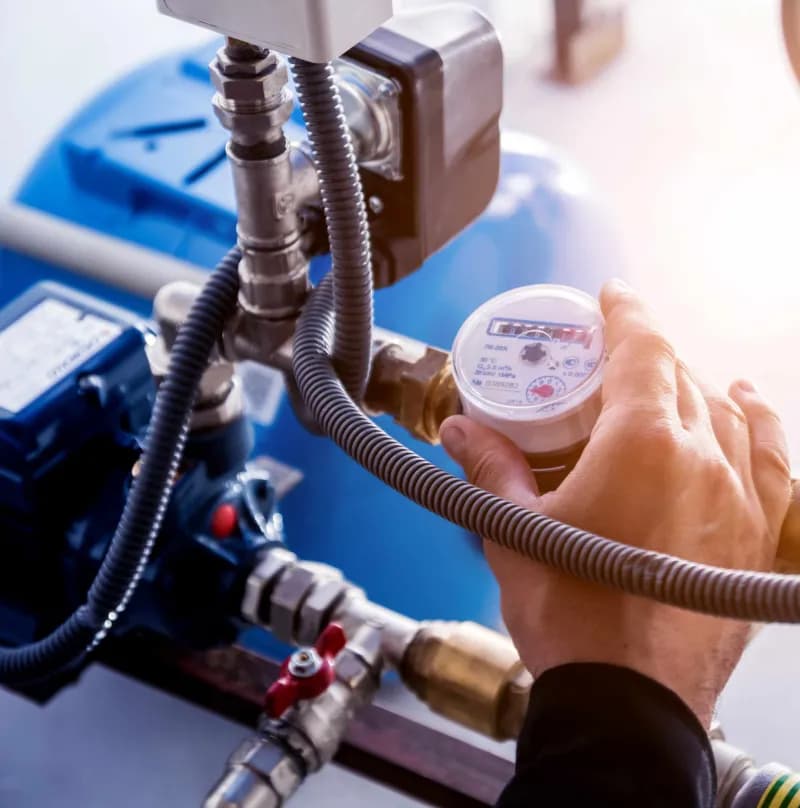 Installation de la pompe hydrophore