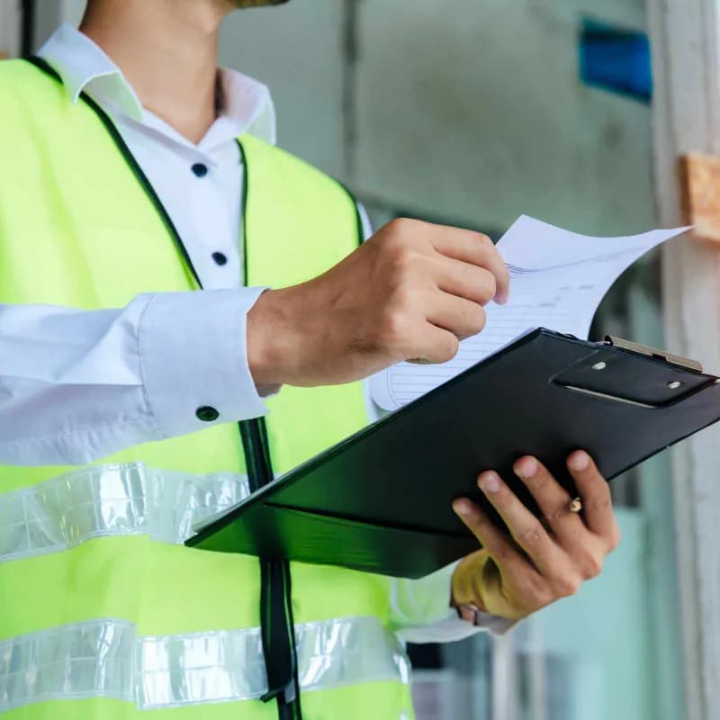 Consultation et inspection sur site