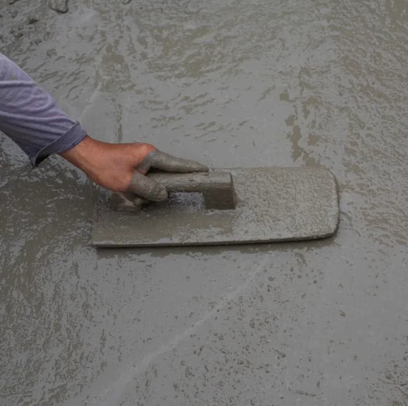 Getto di una soletta in cemento