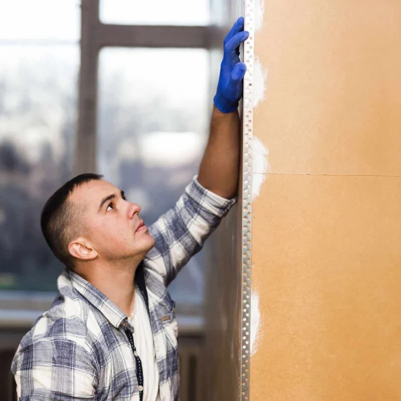 Montage von Endschutz - Kappe