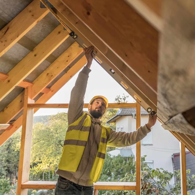 Заковаване на ламели към двойна скара